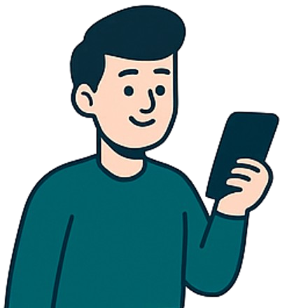 Ilustración de registro en la app Camino Libre